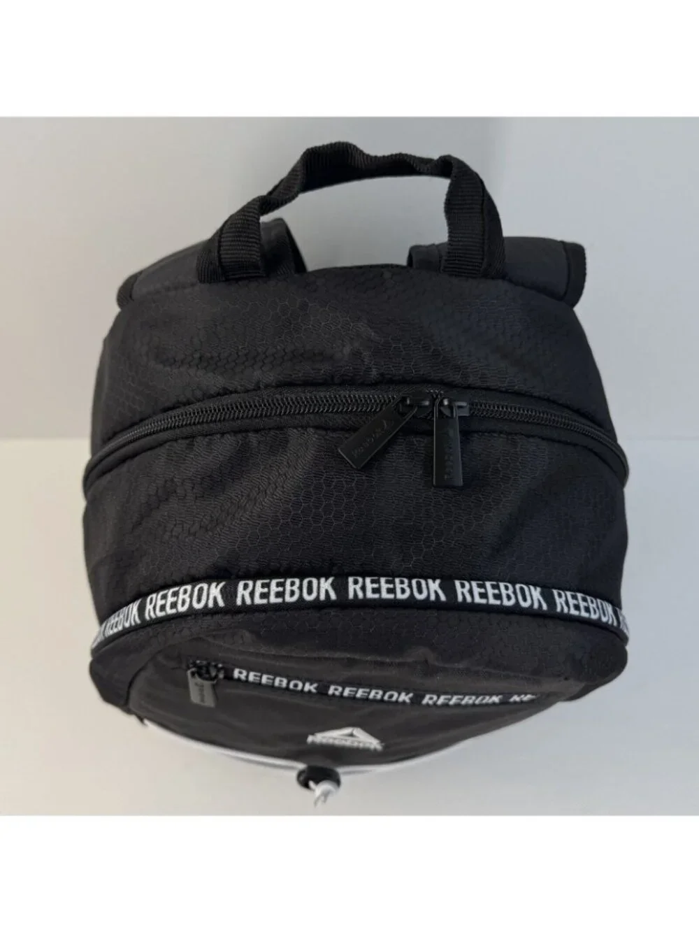 Reebok Backpack Black Lillian With Laptop Compartment Bungee Shoulder Straps
